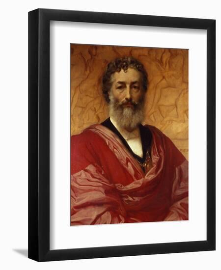 Self Portrait, 1880-Frederick Leighton-Framed Giclee Print