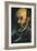 Self-Portrait, 1880-Paul Cézanne-Framed Giclee Print