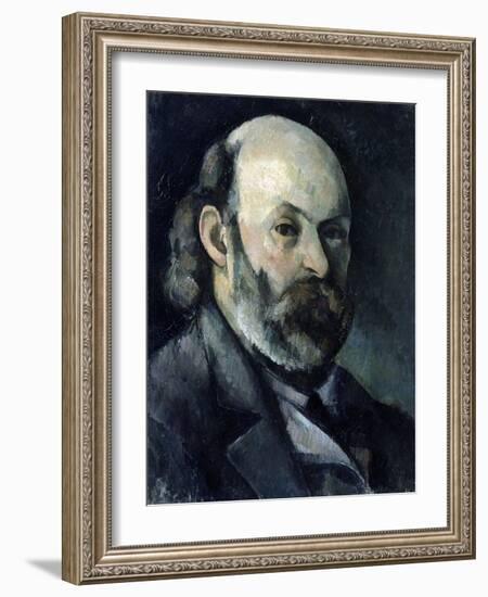 Self-Portrait, 1882-1885-Paul Cézanne-Framed Giclee Print