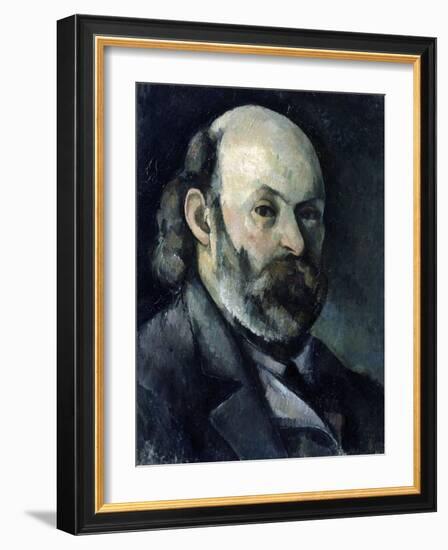 Self-Portrait, 1882-1885-Paul Cézanne-Framed Giclee Print