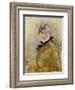 Self Portrait, 1885-Berthe Morisot-Framed Giclee Print