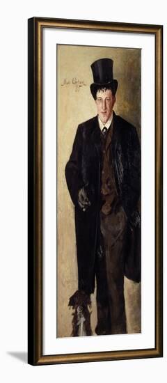 Self-Portrait, 1885-Kalle (1865-93) Lochen-Framed Giclee Print