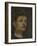 Self-Portrait, 1886 (Oil on Canvas)-Edvard Munch-Framed Giclee Print