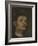 Self-Portrait, 1886 (Oil on Canvas)-Edvard Munch-Framed Giclee Print