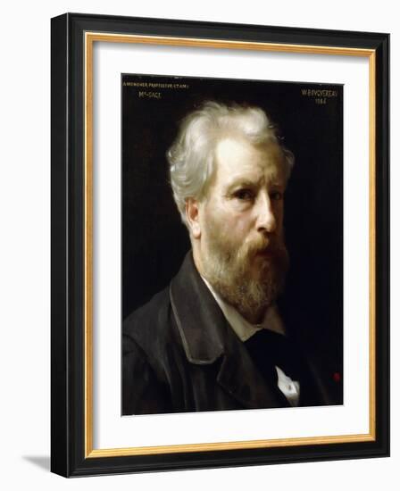 Self Portrait, 1886-William Adolphe Bouguereau-Framed Giclee Print