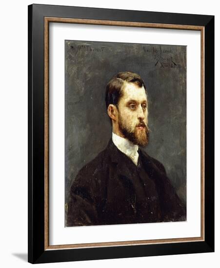 Self-Portrait, 1886-Julius Leblanc Stewart-Framed Giclee Print