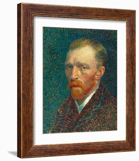 Self Portrait, 1887-Vincent van Gogh-Framed Art Print