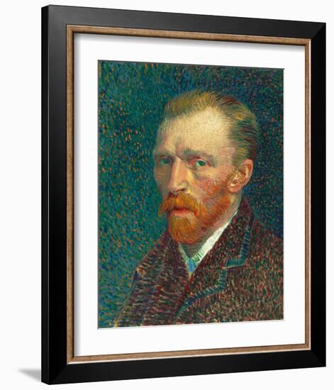 Self Portrait, 1887-Vincent van Gogh-Framed Art Print