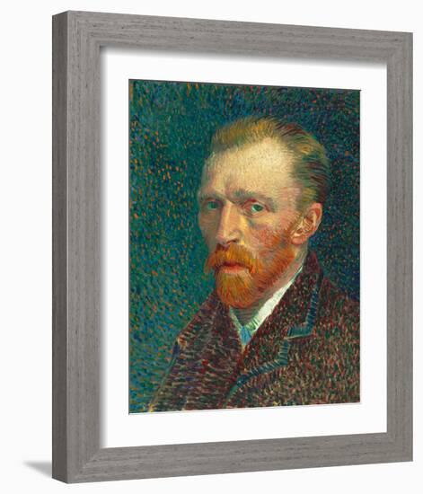 Self Portrait, 1887-Vincent van Gogh-Framed Art Print