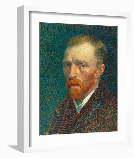 Self Portrait, 1887-Vincent van Gogh-Framed Art Print