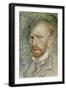 Self-Portrait, 1887-Vincent van Gogh-Framed Giclee Print