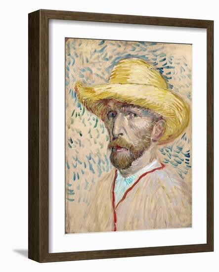 Self-Portrait, 1887-Vincent van Gogh-Framed Giclee Print