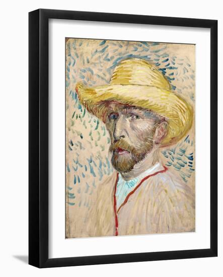 Self-Portrait, 1887-Vincent van Gogh-Framed Giclee Print