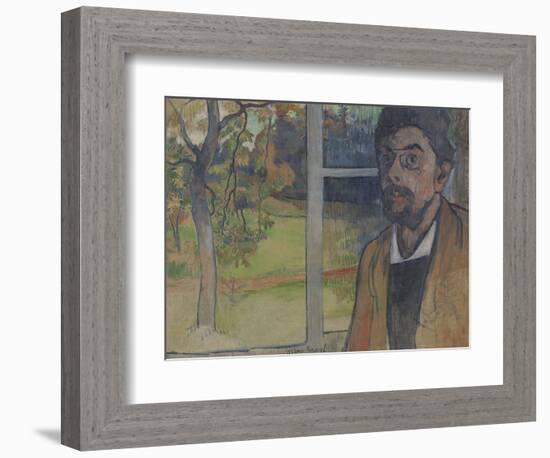 Self-Portrait, 1888 (Oil on Canvas)-Charles Laval-Framed Giclee Print