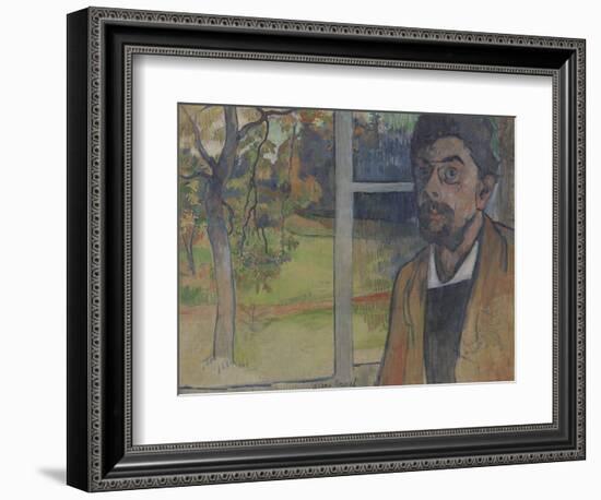 Self-Portrait, 1888 (Oil on Canvas)-Charles Laval-Framed Giclee Print