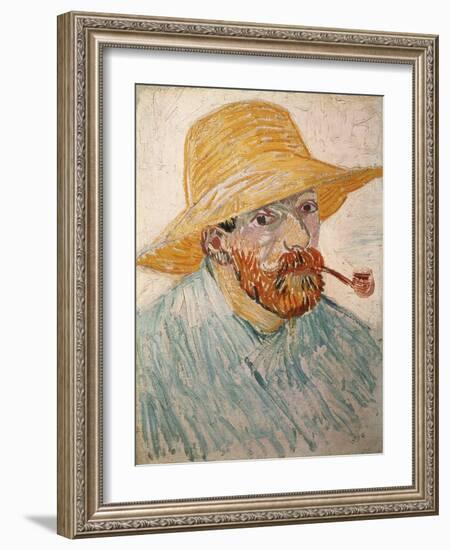 Self Portrait, 1888-Vincent van Gogh-Framed Giclee Print