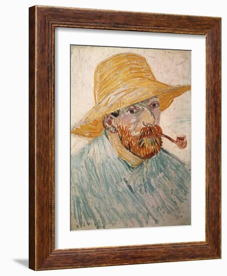 Self Portrait, 1888-Vincent van Gogh-Framed Giclee Print