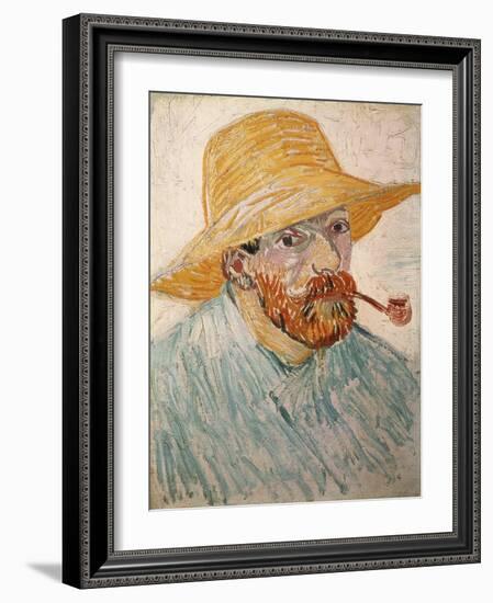 Self Portrait, 1888-Vincent van Gogh-Framed Giclee Print