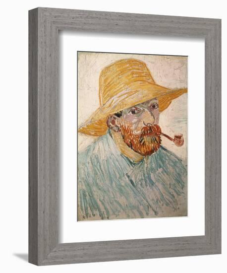 Self Portrait, 1888-Vincent van Gogh-Framed Giclee Print