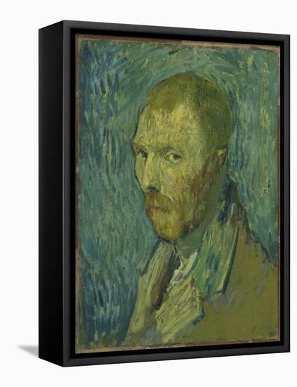 Self-Portrait, 1889 (Oil on Canvas)-Vincent van Gogh-Framed Premier Image Canvas