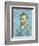 Self Portrait, 1889-Vincent van Gogh-Framed Premium Giclee Print