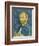 Self-Portrait, 1889-Vincent van Gogh-Framed Giclee Print