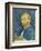 Self-Portrait, 1889-Vincent van Gogh-Framed Giclee Print