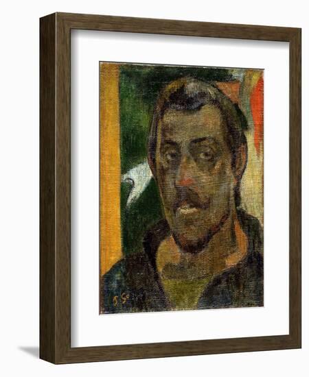 Self-Portrait, 1890-1894-Paul Gauguin-Framed Giclee Print