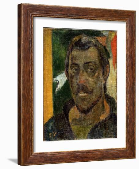 Self-Portrait, 1890-1894-Paul Gauguin-Framed Giclee Print