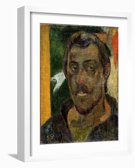 Self-Portrait, 1890-1894-Paul Gauguin-Framed Giclee Print