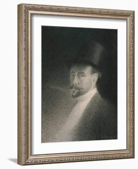 Self-Portrait, 1892-Charles Angrand-Framed Giclee Print