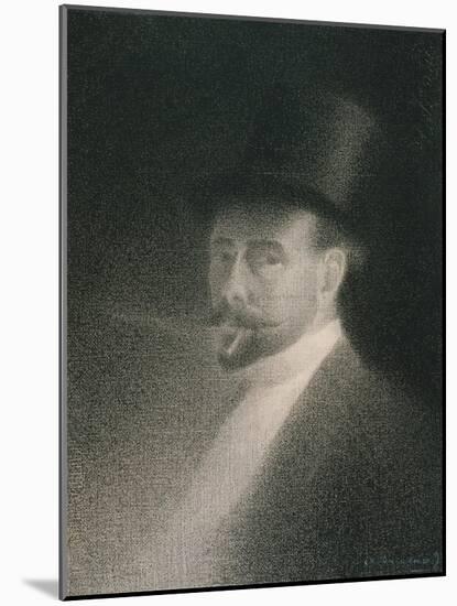 Self-Portrait, 1892-Charles Angrand-Mounted Giclee Print