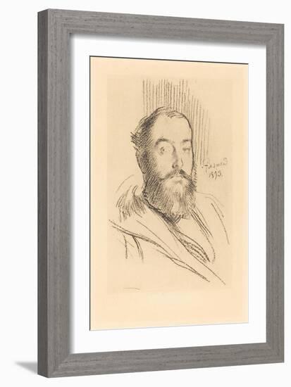 Self-Portrait, 1893-Paul Albert Besnard-Framed Giclee Print