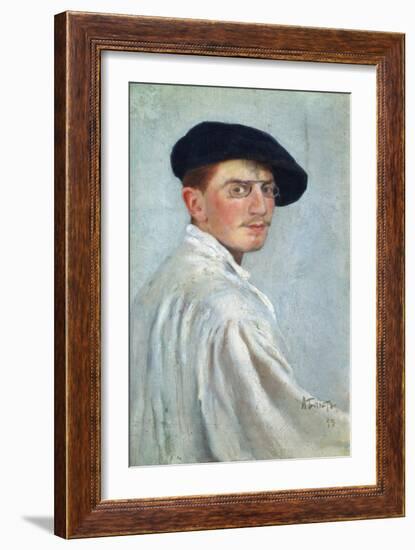 Self-Portrait, 1893-Leon Bakst-Framed Giclee Print