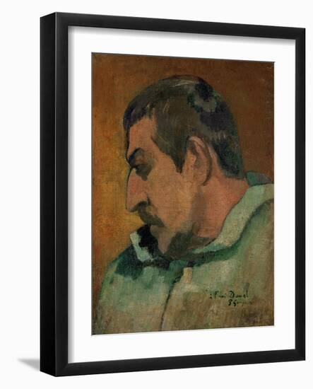 Self Portrait, 1896-Paul Gauguin-Framed Giclee Print