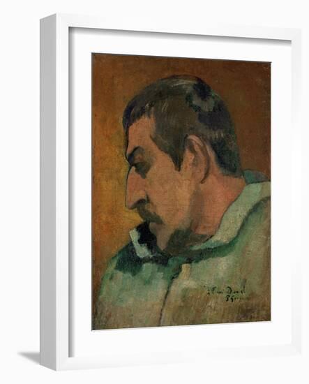 Self Portrait, 1896-Paul Gauguin-Framed Giclee Print