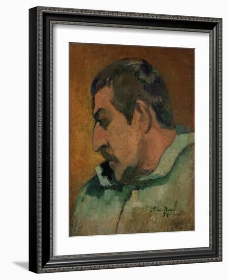 Self Portrait, 1896-Paul Gauguin-Framed Giclee Print