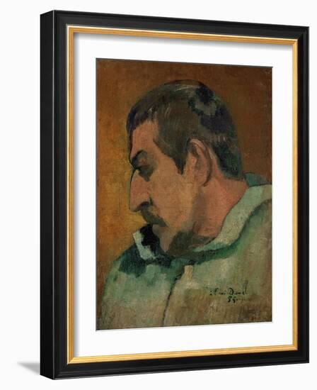 Self Portrait, 1896-Paul Gauguin-Framed Giclee Print