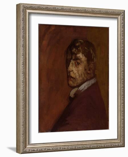 Self Portrait, 1896-Walter Richard Sickert-Framed Giclee Print