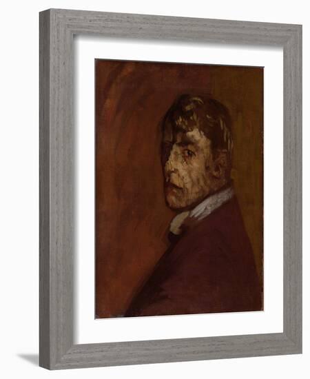 Self Portrait, 1896-Walter Richard Sickert-Framed Giclee Print