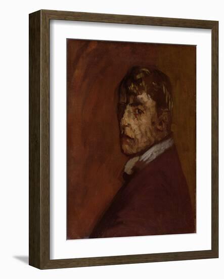 Self Portrait, 1896-Walter Richard Sickert-Framed Giclee Print