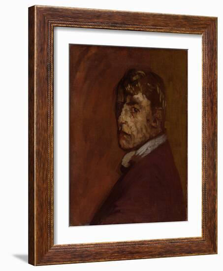 Self Portrait, 1896-Walter Richard Sickert-Framed Giclee Print