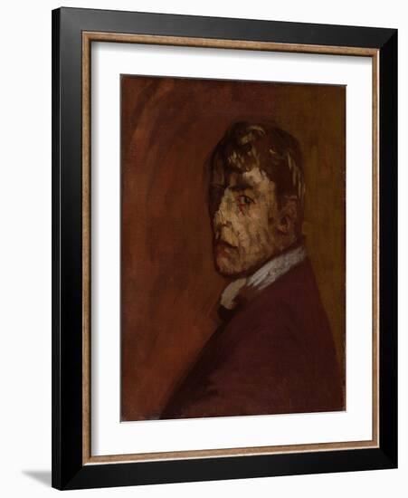 Self Portrait, 1896-Walter Richard Sickert-Framed Giclee Print