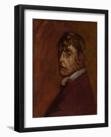 Self Portrait, 1896-Walter Richard Sickert-Framed Giclee Print