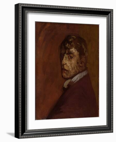 Self Portrait, 1896-Walter Richard Sickert-Framed Giclee Print