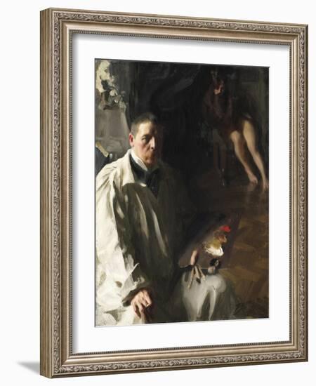 Self-portrait, 1896-Anders Leonard Zorn-Framed Giclee Print