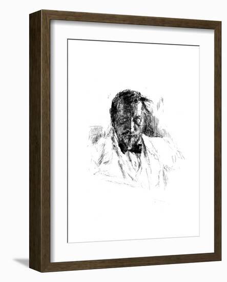 Self-Portrait, 1898-Valentin Serov-Framed Giclee Print