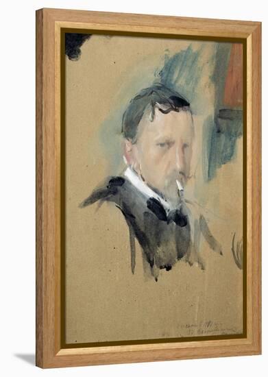 Self Portrait, 1901-Valentin Aleksandrovich Serov-Framed Premier Image Canvas