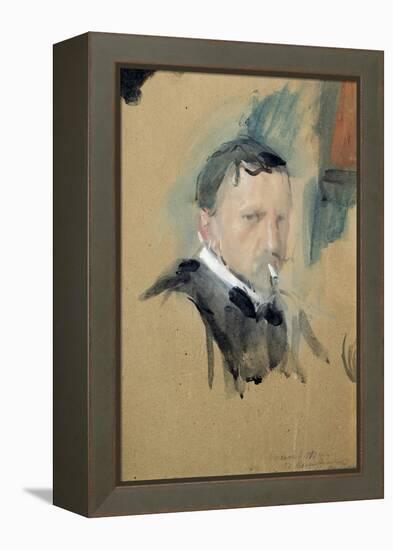 Self Portrait, 1901-Valentin Aleksandrovich Serov-Framed Premier Image Canvas