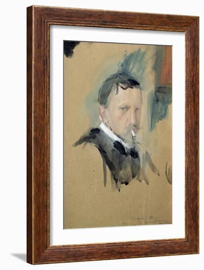 Self Portrait, 1901-Valentin Aleksandrovich Serov-Framed Giclee Print